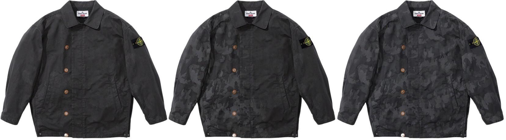 Supreme®/Stone Island® Reactive Ice Camo Ripstop Jacket view 23